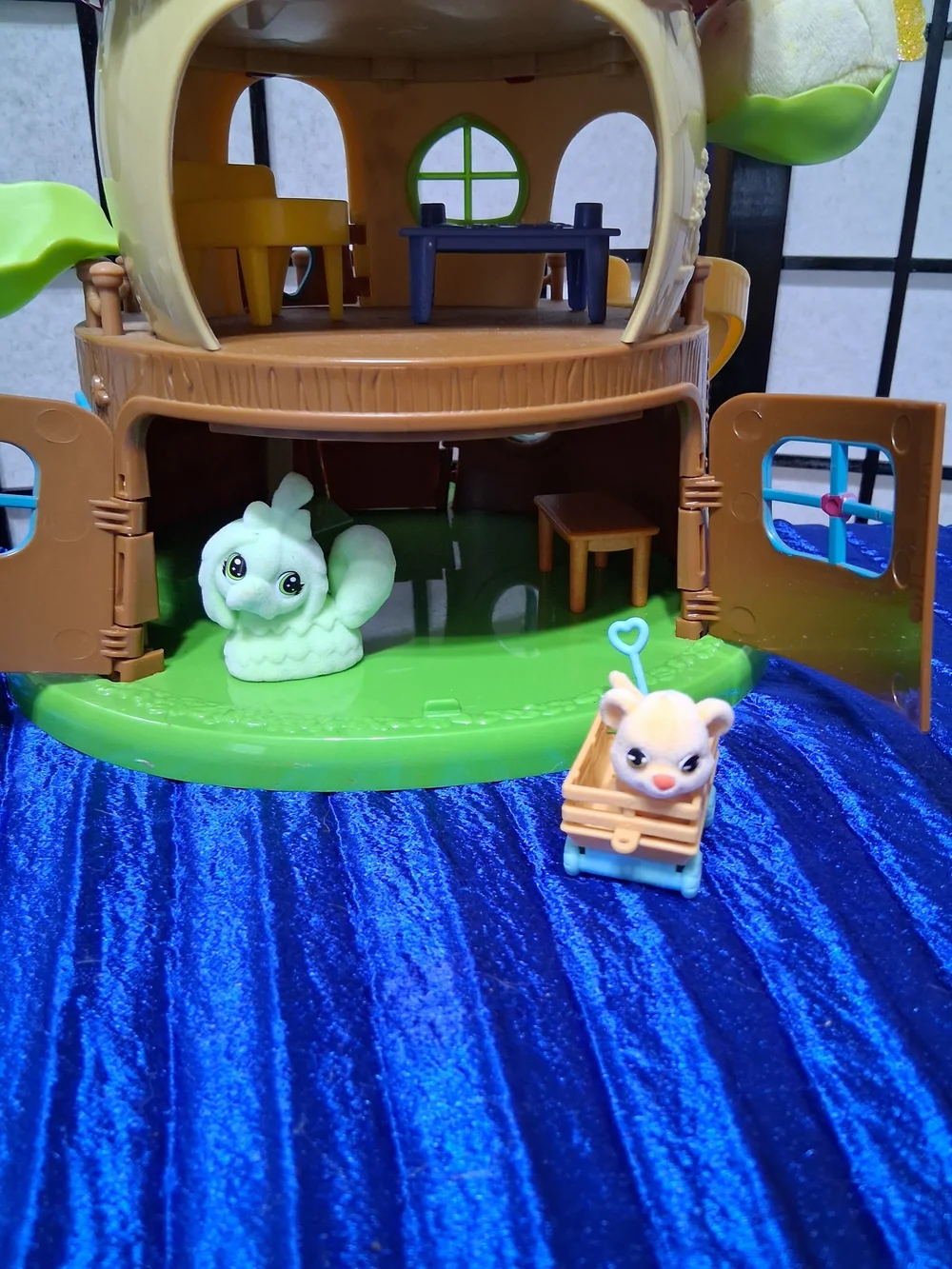 Playhouse Treehouse Toy Set - Pink and Green